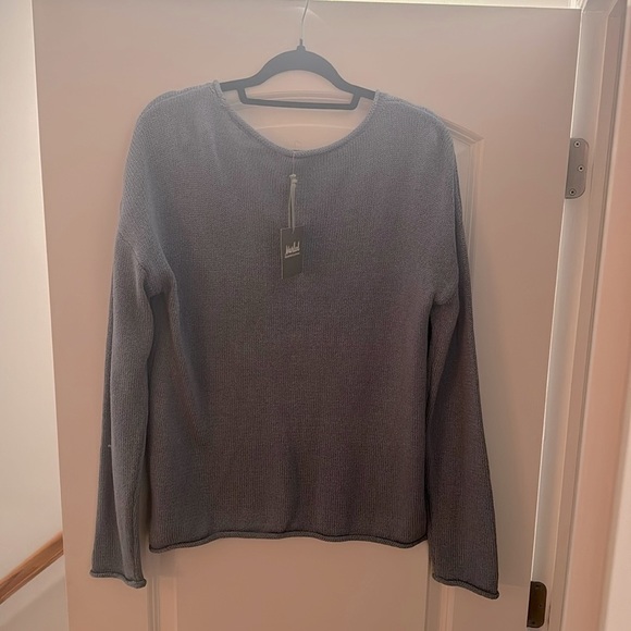 Marled ‘CH🌴LL’ Knit Long Sleeve Sweater - Picture 2 of 7